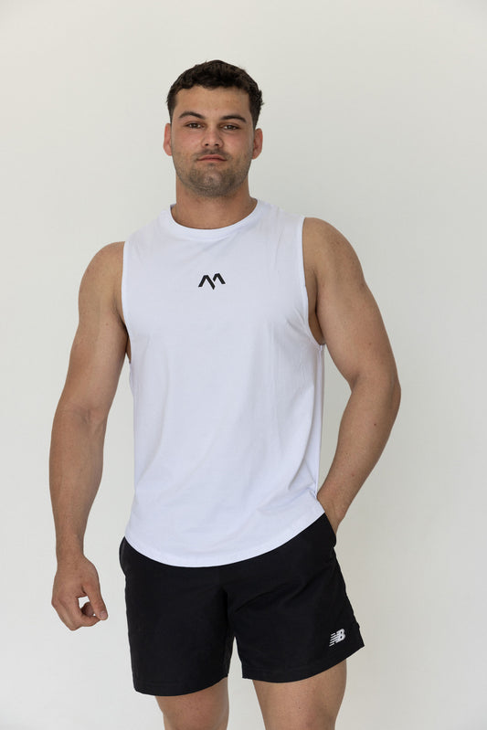 Core Training Tank - White