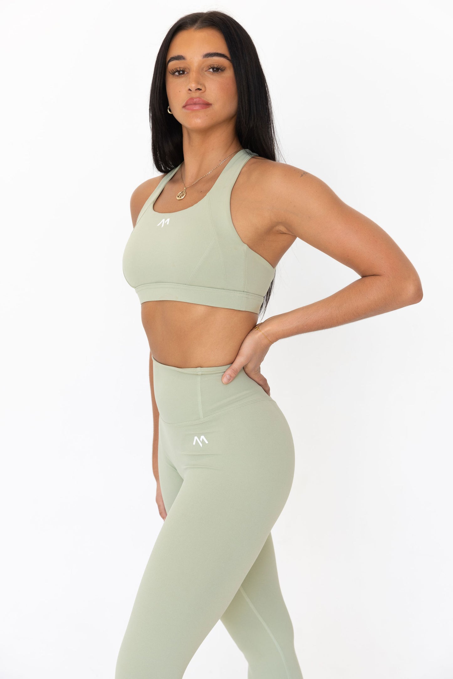 Elevate Sports Bra - Sage Green