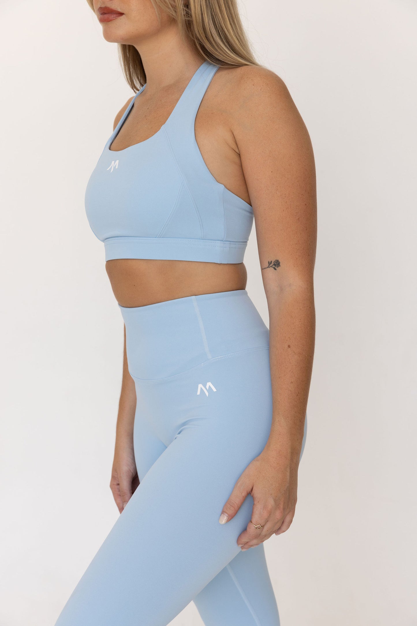 Elevate Sports Bra - Powder Blue