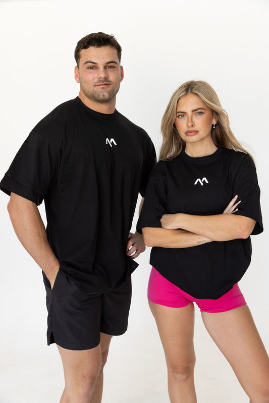 Staple Oversized "Pump Cover" Unisex - Black