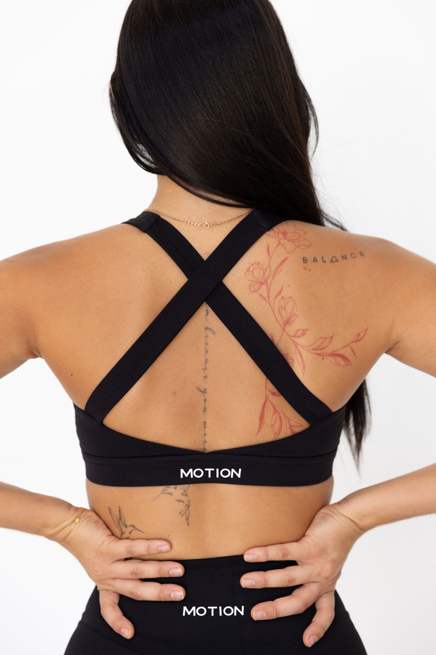 Elevate Sports Bra - Black