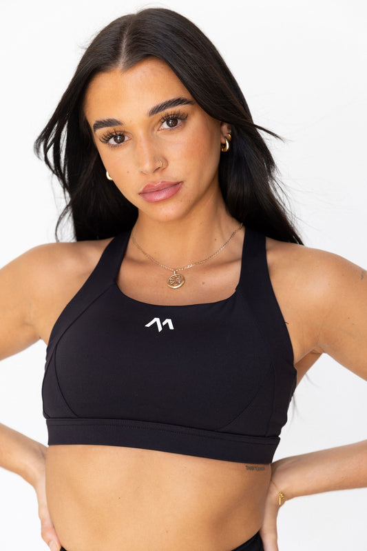 Elevate Sports Bra - Black