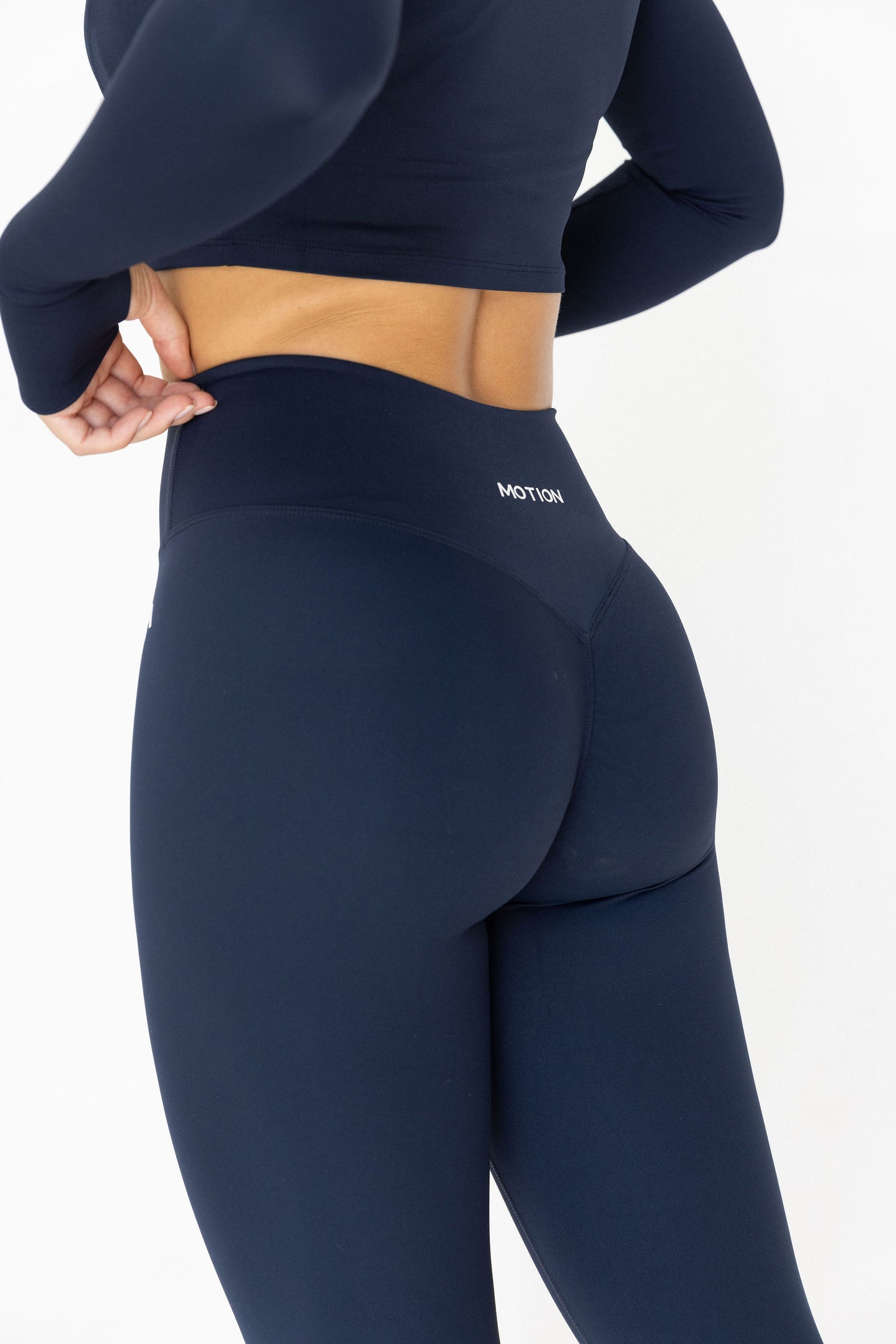 Elevate Leggings - Navy Blue